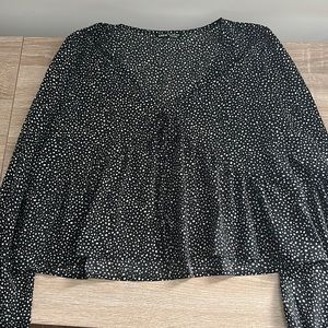 Polka dot blouse